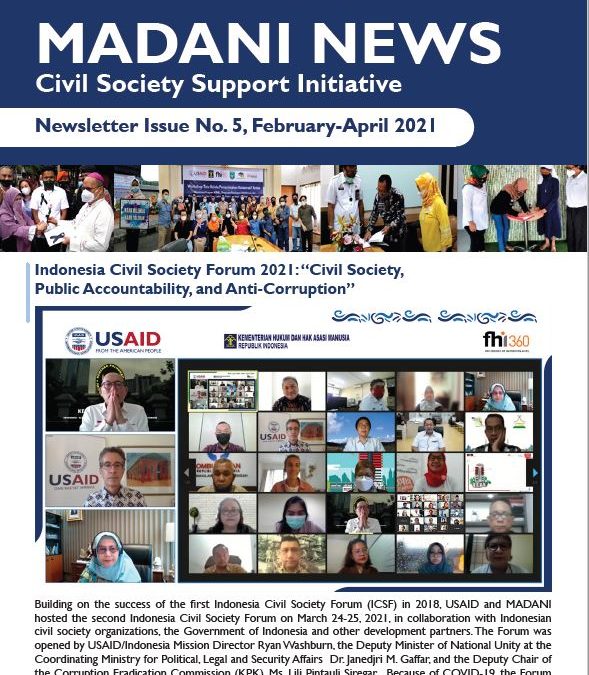 MADANI News, Volume 5, February – April 2021