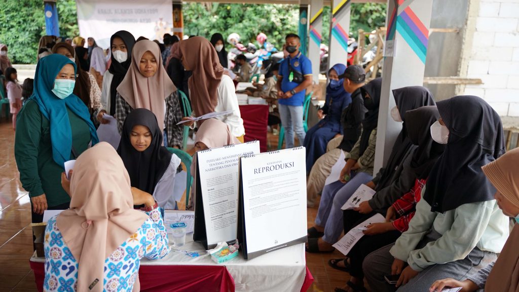 Kegiatan Puskesmas Remaja di Sukabumi