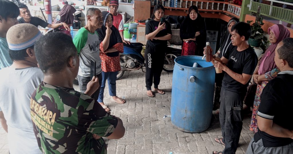 OMS memberikan masukan pnting tentang pengelolaan sampah di Sulawesi Selatan