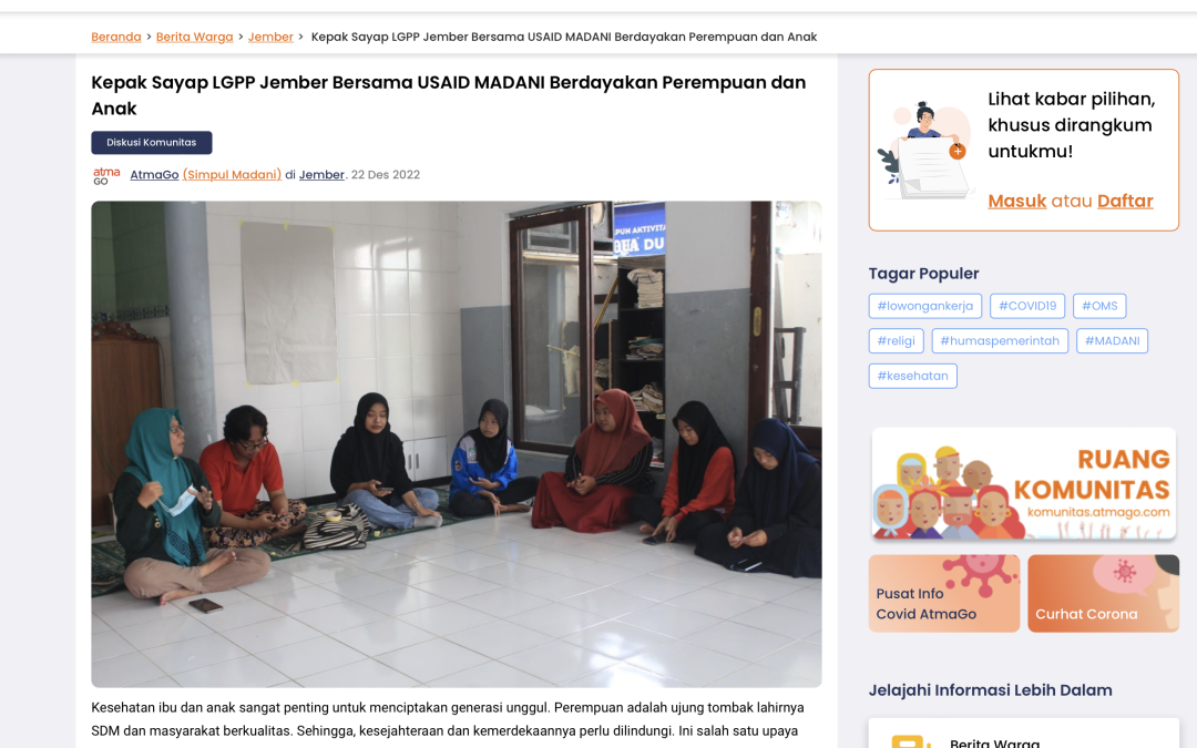Stanford Social Innovation Review Menampilkan Mitra USAID