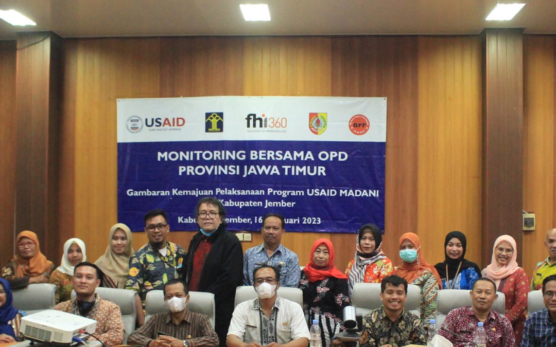 Pemerintah Provinsi Jawa Timur Akui Kontribusi USAID MADANI bagi Pembangunan Daerah