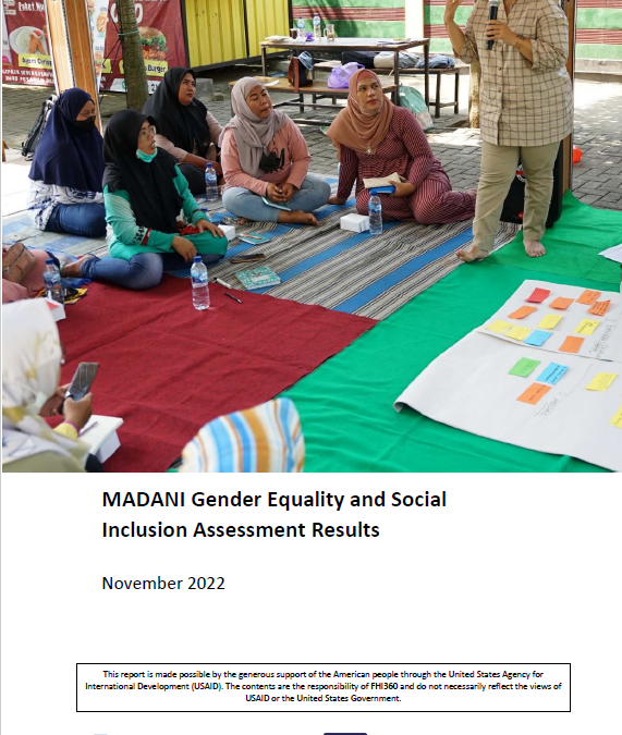 Results of 2022 Gender Equality and Social Inclusion Assessment