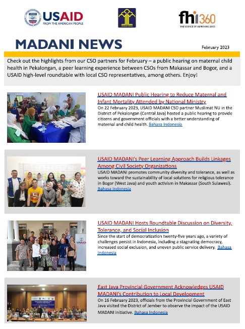 MADANI News, Volume 13, February 2023