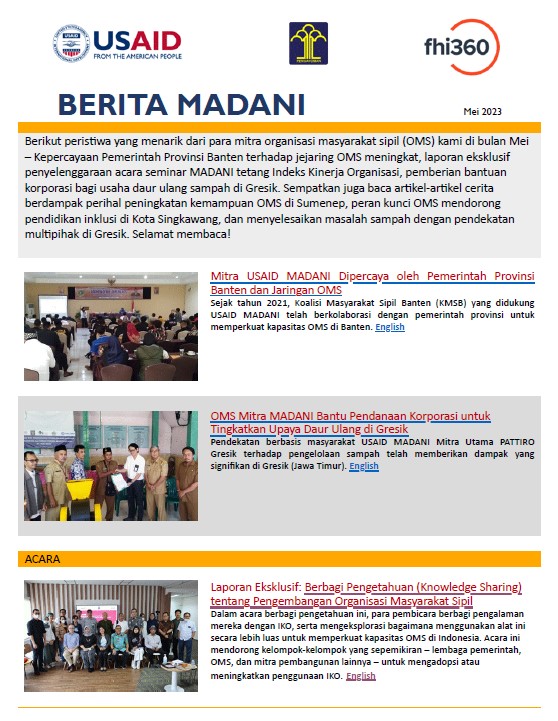 Berita MADANI, Mei 2023